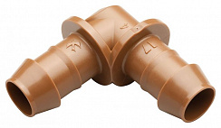 Rain Bird XFF-ELBOW - угольник капельной линии 17 мм.