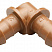 Rain Bird XFF-ELBOW - угольник капельной линии 17 мм.